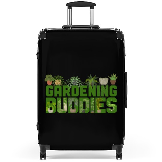 Plant Lover Gardening Besties Suitcases