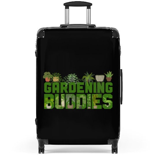Plant Lover Gardening Besties Suitcases