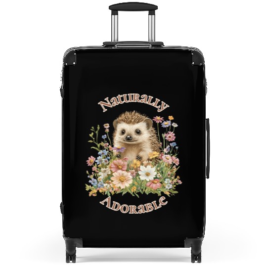 Naturally adorable - hedgehog Suitcases