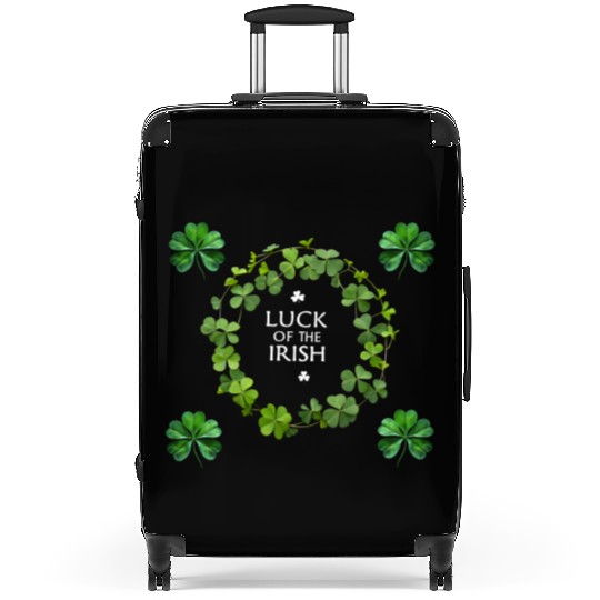 luck of the irish Suitcases