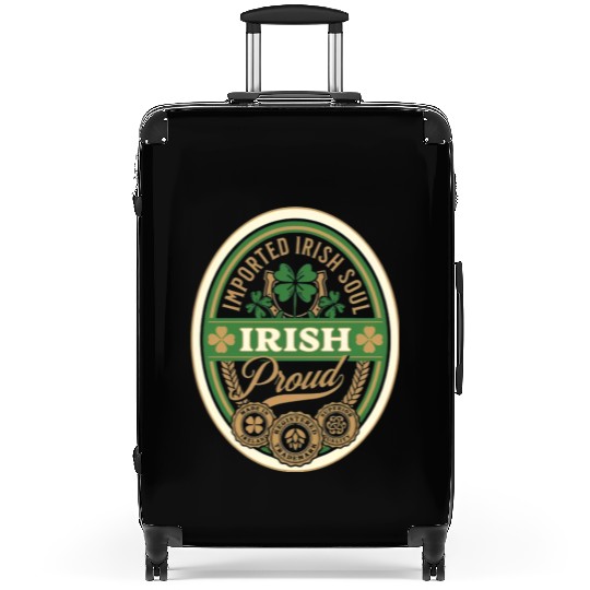 Kiss Me Im Irish 2025 Suitcases