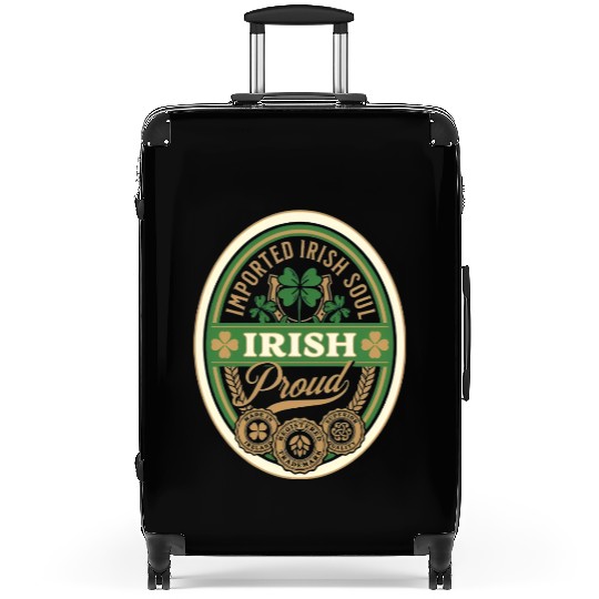 Kiss Me Im Irish 2025 Suitcases
