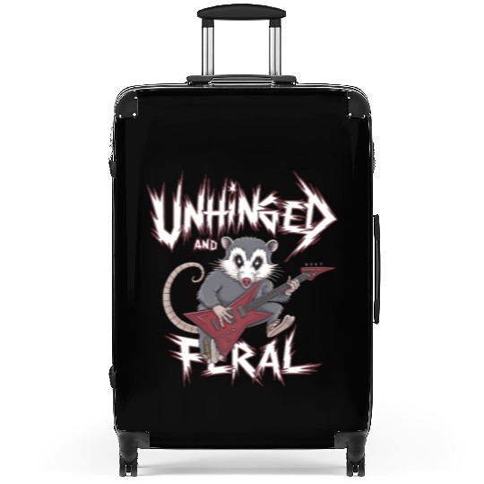 Unhinged And Feral Possum Feral Unhinged Suitcases