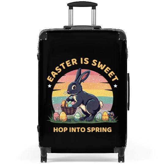 Easter Is Sweet Hop Into Spring Suitcases