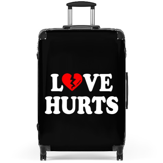 love hurts Suitcases