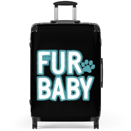 Fur Wilderness Adventure Art Piece That Captures Suitcases