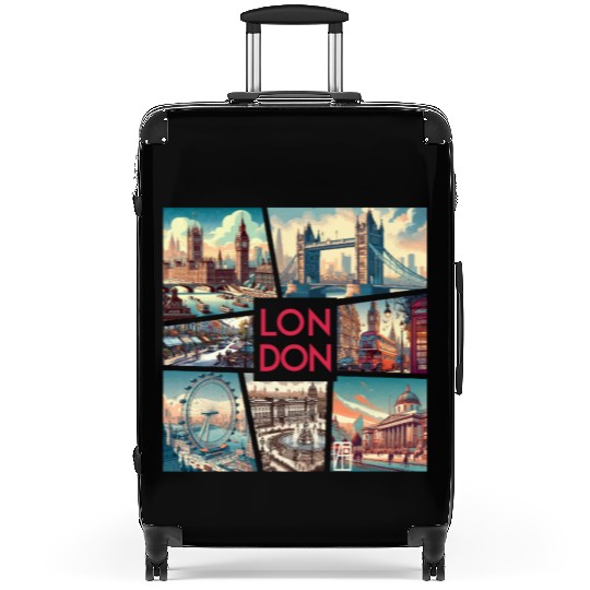 UK CITY - LONDON - TRAVEL - 1 Suitcases