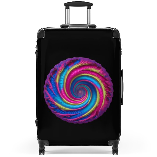 Vivid Vortex - Spiral into psychedelic Suitcases