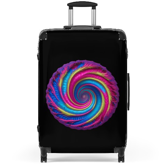 Vivid Vortex - Spiral into psychedelic Suitcases