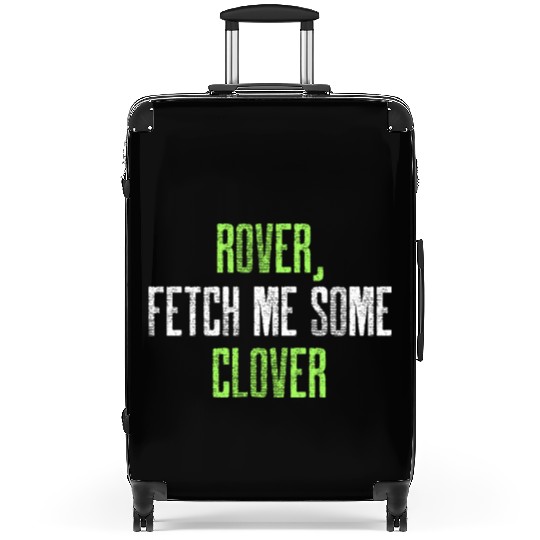 Rover Fetch me some clover Suitcases