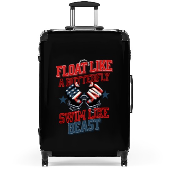 Float like butterfly, swim like a beast Suitcases