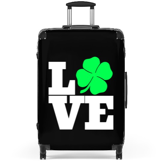 LOVE w Clover Suitcases