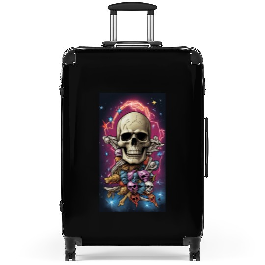 Rock & Roll Rebel Tees Suitcases