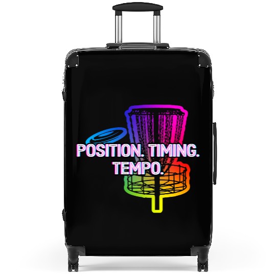 Position Timing Tempo Disc Golf Strategy Golfer Suitcases