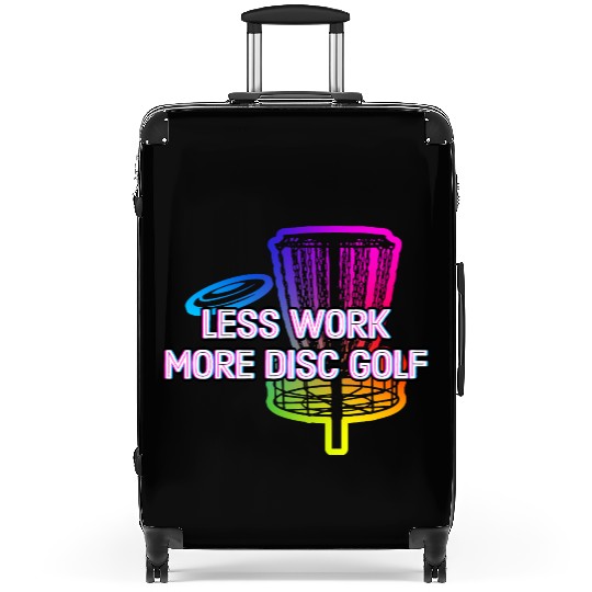 More Disc Golf Boss Golfer Manager Disc Golf Lover Suitcases