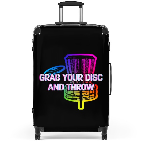 Grab Disc and Throw Disc Golf Outdoor Game Golfer Suitcases