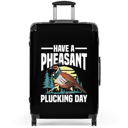 Pheasant Hunting for Hunters Suitcases