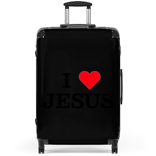 I Heart Jesus Suitcases