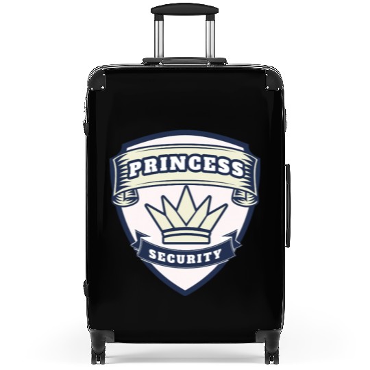 princess security birthday Suitcases