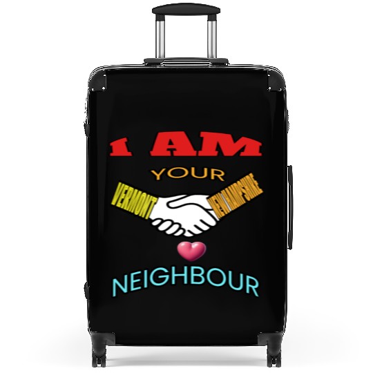 I AM YOUR NEIGHOUR VERMONT AND NEW HAMPSHIRE Suitcases