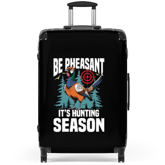 Pheasant Hunting for Hunters Suitcases