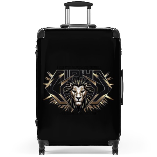 The Eternal King: Alpha & Omega Suitcases