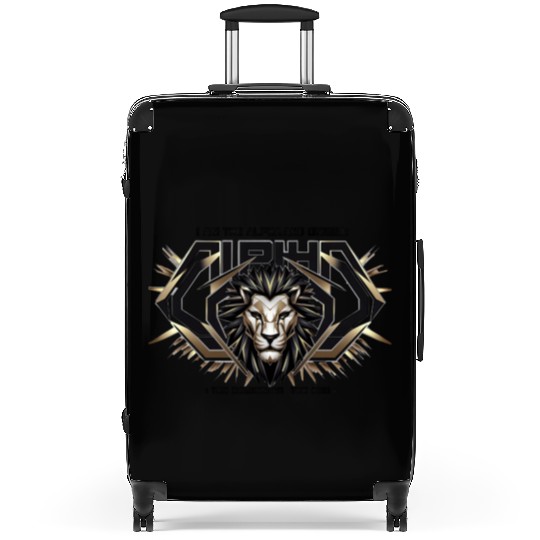 The Eternal King: Alpha & Omega Suitcases