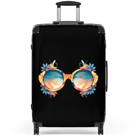 Retro Sublimation Clipart Suitcases