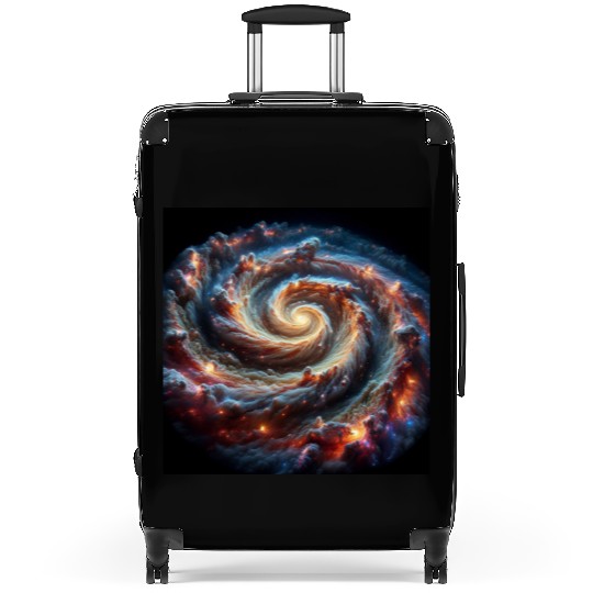3d Galaxy Suitcases