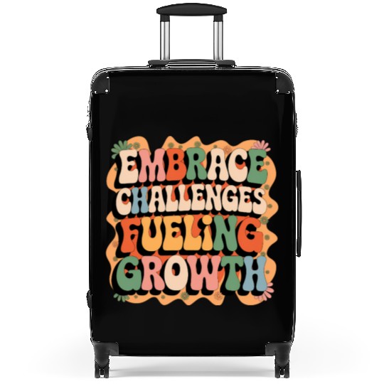 Embrace Challenges, Fuel Your Growth Suitcases