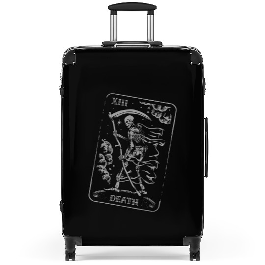 XIII Death Tarot Card Suitcases