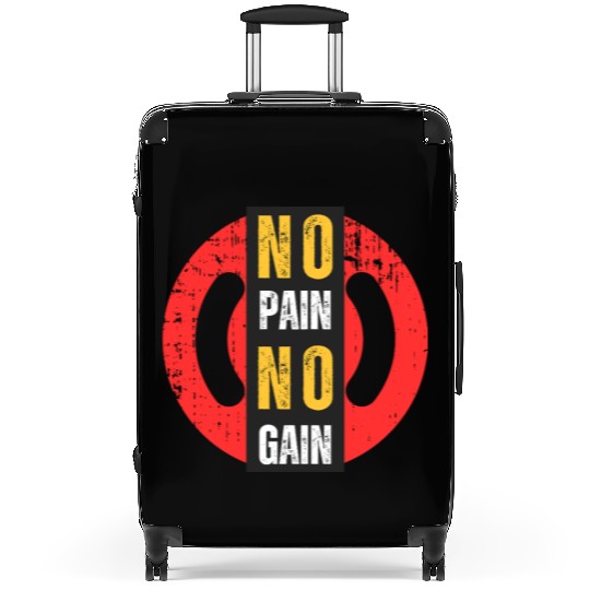 Gym - No Pain No Gain Suitcases