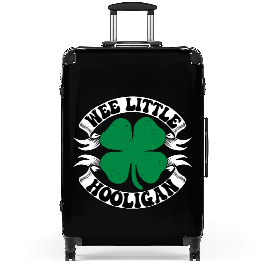 Wee Little Hooligan Cute St. Patrick's Day Irish S Suitcases