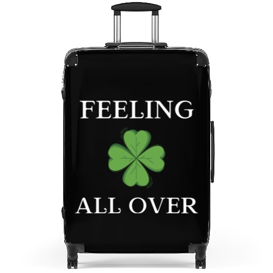 Feeling Clover All Over Suitcases