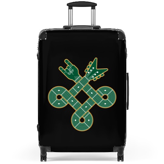 Celtic Knot Guitar | St. Patrick’s Day Suitcases