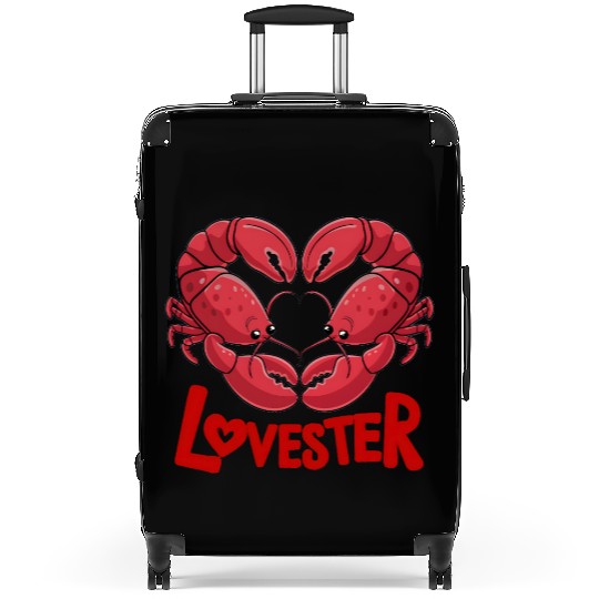 Lobster Lovester Valentine's Day Love Suitcases