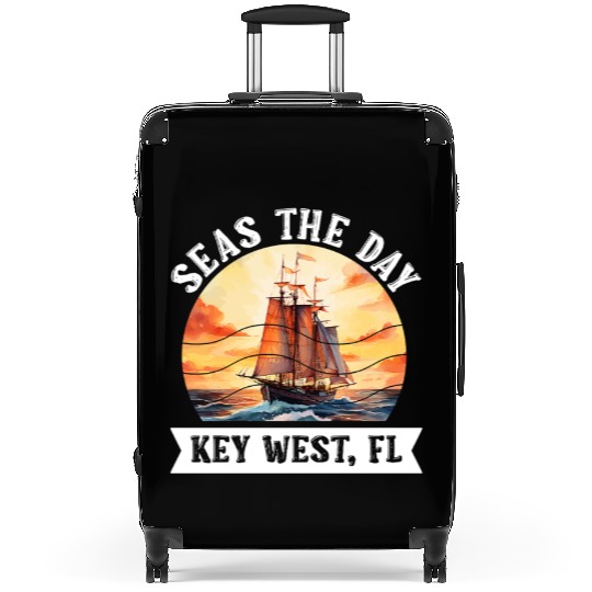 Florida Keys SEAS THE DAY IN KEY-WEST FLORIDA Suitcases