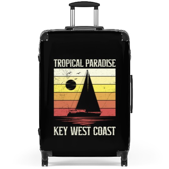 Florida TROPICAL PARADISE KEY-WEST COAST Suitcases