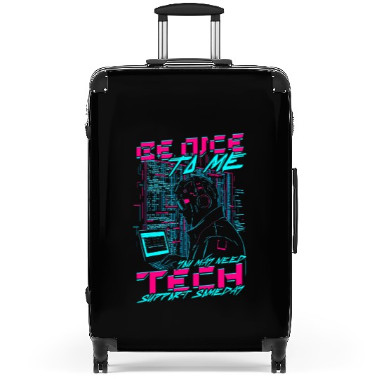 Theoretical Computer Scientist Tech Support Suitcases