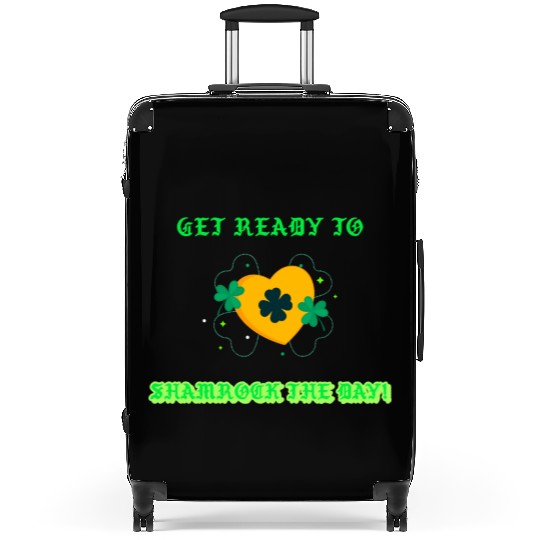 Get ready to Shamrock the Day Suitcases
