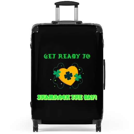 Get ready to Shamrock the Day Suitcases