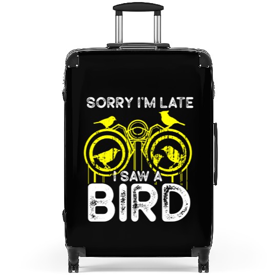 Bird Watching Cute Bird Lover Suitcases