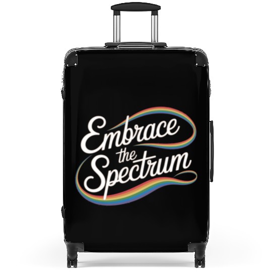 Embrace the Spectrum Suitcases
