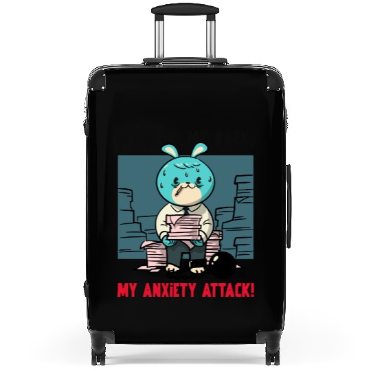 My Neck My Back My Anxiety Attack Suitcases