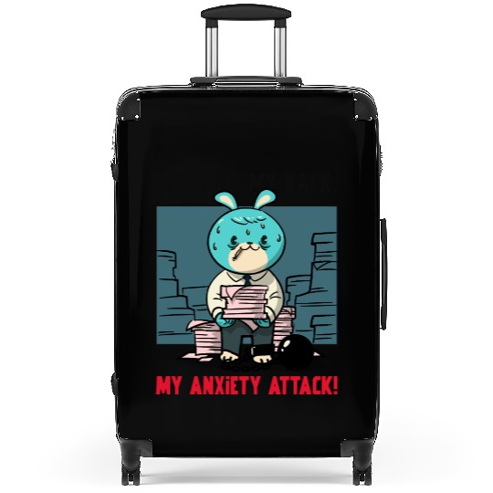 My Neck My Back My Anxiety Attack Suitcases