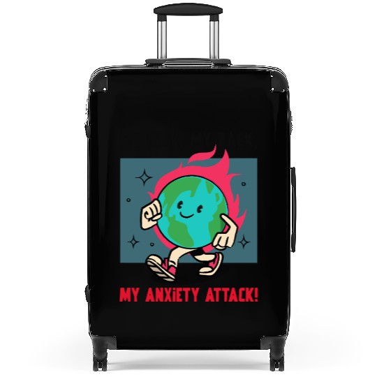 My Neck My Back My Anxiety Attack Suitcases