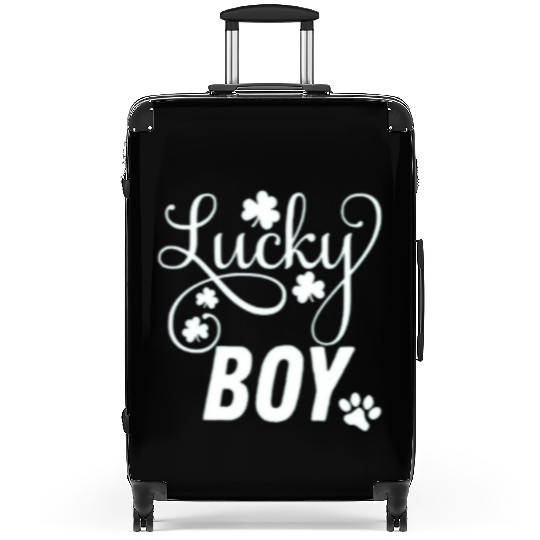 Lucky Boy St Patrick's Day Suitcases
