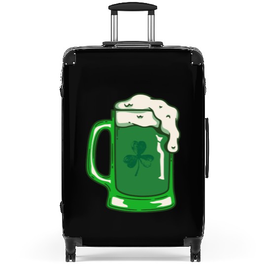 Green Beer Suitcases