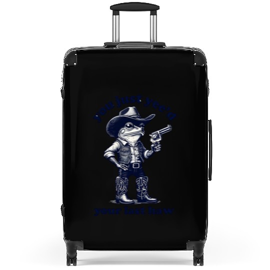 Crazy Raccoon – Funny Wild Animal Humor Suitcases