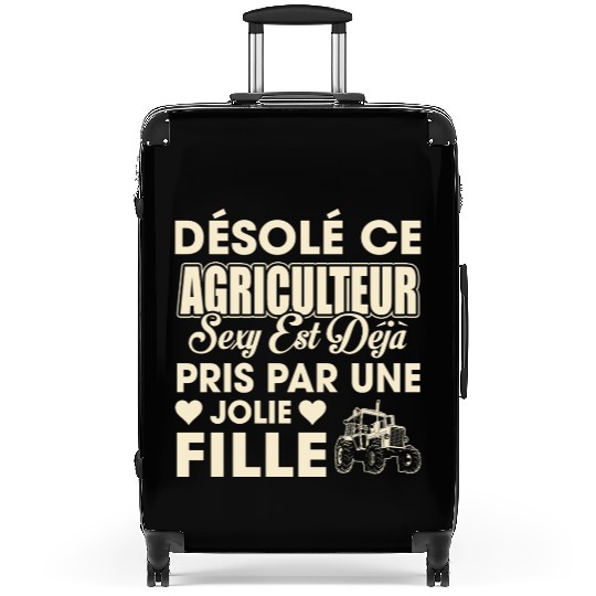 Sorry This Sexy Farmer Is Already Taken Suitcases